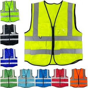 Mesh Breathable Reflective Adult Safety Vest