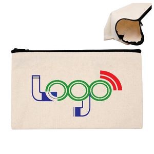 Multipurpose Zipper Canvas Cosmetic Bag