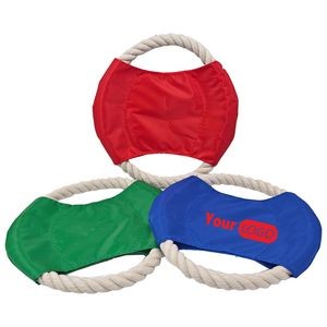 Round Pet Rope Flyer Toy
