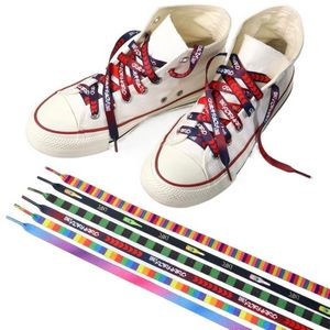 Dye-Sublimated Printed Shoelaces