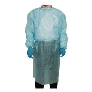 General Isolation Blue Gown - 10 Pack