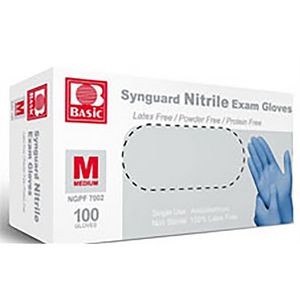 Synguard Nitrile Blue Gloves