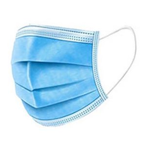 3 Ply Blue Adult Face Mask