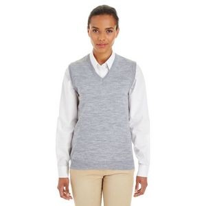Harriton Ladies' Pilbloc V-Neck Sweater Vest