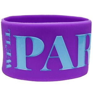 1.5 Inch Ink Injected Wristbands