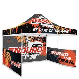10ft X 15ft Full Color Pop Up Canopy Tents