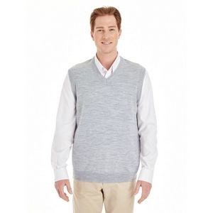 Harriton Men's Pilbloc V-Neck Sweater Vest