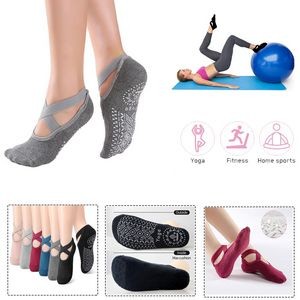 Non Slip Yoga Socks for Women with Grips
