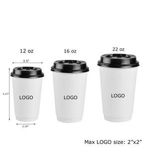 Disposable Double Wall Coffee Cup