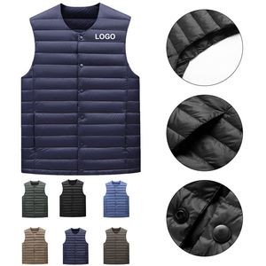 Lightweight Packable Down Vest