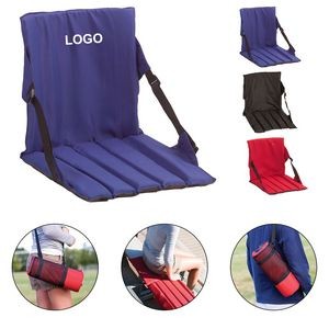 Portable Stadium Seat Cushion with Backrest