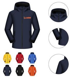 Thick Hooded Outdoor Anorak