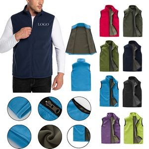 Men's Outdoor Warm Fleece Vest