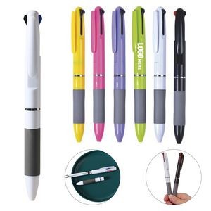 3-Color Retractable Ballpoint Pen