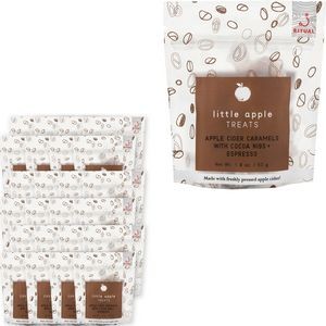 Little Apple Treats Apple Cider With Cold Brew + Cocoa Nib Caramels: 1.8 oz Pack