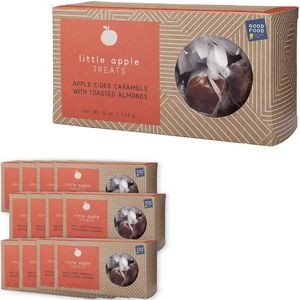 Little Apple Treats Apple Cider With Toasted Almonds Caramels: 5 oz Box