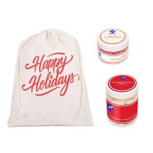 Holiday Gift Set: 1 Small Jar & 1 Large Jar
