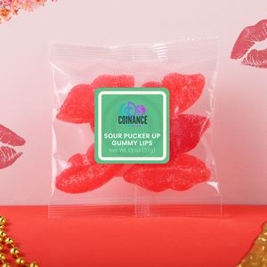 Sour Pucker Up Gummy Lips: Taster Packet