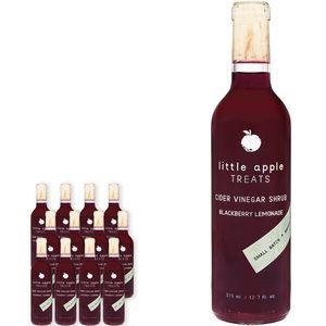 Little Apple Treats Blackberry Lemonade Shrub: 12.7 oz Bottle