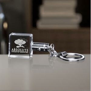 Square Lighted Keychain