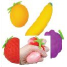 4" Squishy Fruit