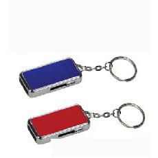 USB Flash Drive w/Key Chain (3 3/4"x 1 1/4")