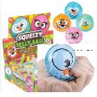 2.33" Squeezy Jelly Ball