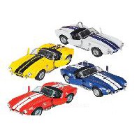 5" Pull Back 1965 Shelby Cobra Toy Car