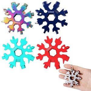 18-In-1 Snowflake Multi Tool With Bottle Opener