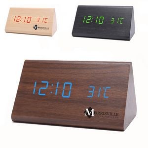 Led Digital Wooden Clock