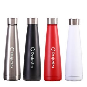 15 Oz. Stainless Steel Vacuum Coke Bottle 450ml
