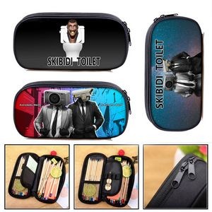 Printed Single Layer Pen Case Polyester