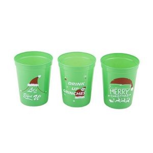 8 oz . Christmas Party Cup