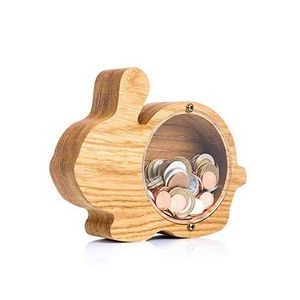 Custom Wooden Piggy Bank