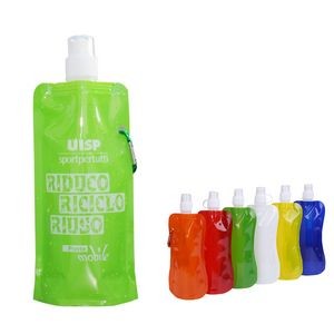 Foldable Drinking Water Bags with Clip