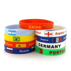 World Cup Silicone Bracelet Classic Silicone Wristband