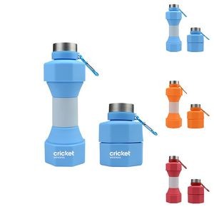23oz Silicone Dumbbel Collapsible Water Bottles