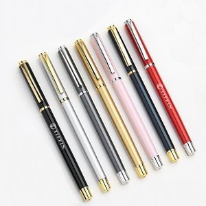 Metal Gel Pen w/ Cap