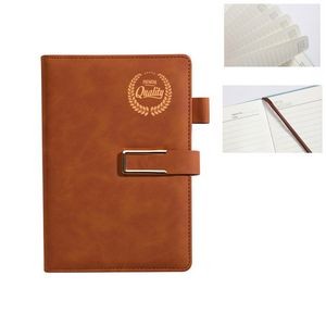 Thick A5 PU Leather Journal Notebook