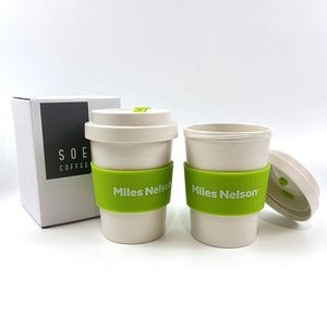 Biodegradable Bamboo Fiber Coffee Cup-12OZ