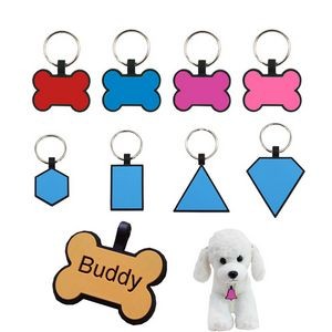 Pet Brand Silicone Dog Tag