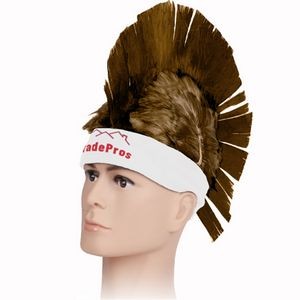 Mohawk Headband With Hair
