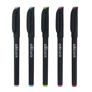 Plastic Soft Touch Gel Pens