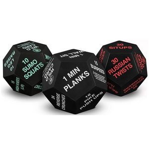 Fitnessexercise Dice 12 Sided Stress Reliever Ball