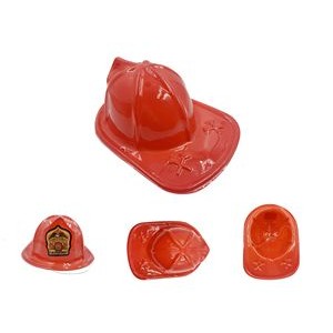 Kids Firefighter Hat Helmet (Red)