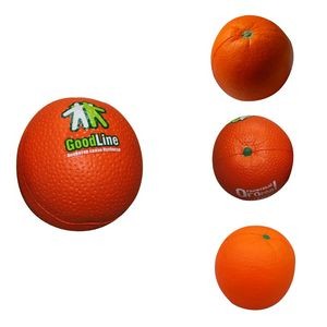 Orange Shaped Stress Reliever Ball