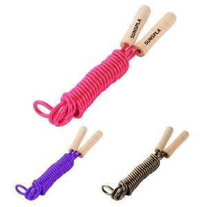 110" Wooden Handle Jump Rope