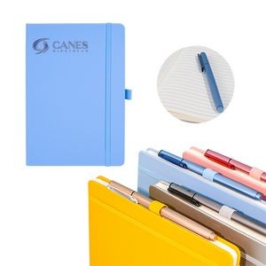 Magnetic Journal Notebook& Metal Pen Set