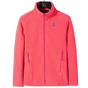 Soft Full-Zip Sweater Fleece Jacket - Ladies