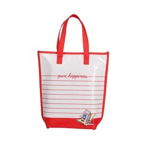 80Gsm Budget Laminated Nonwoven Cooler Tote Bag